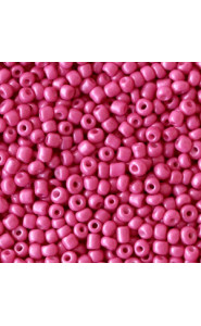 Glas rocailles kralen 11/0 (2mm) Cerise pink